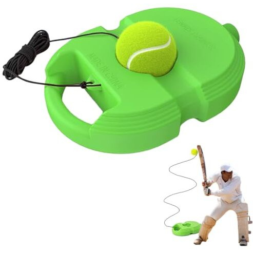 Optifit Tennis Trainer Device, Solo Tennis Training Equipment, Cricket Trainer, Portable Tennis Training Tool, Tennis Rebounder Kit, Suitable For Beginners Sport Exercise