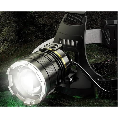 Panihari Rechargeable Headlamp Torch Waterproof Led Headlight With Battery Used For Night Walking Cycling Running Climbing Fishing Repair Construction