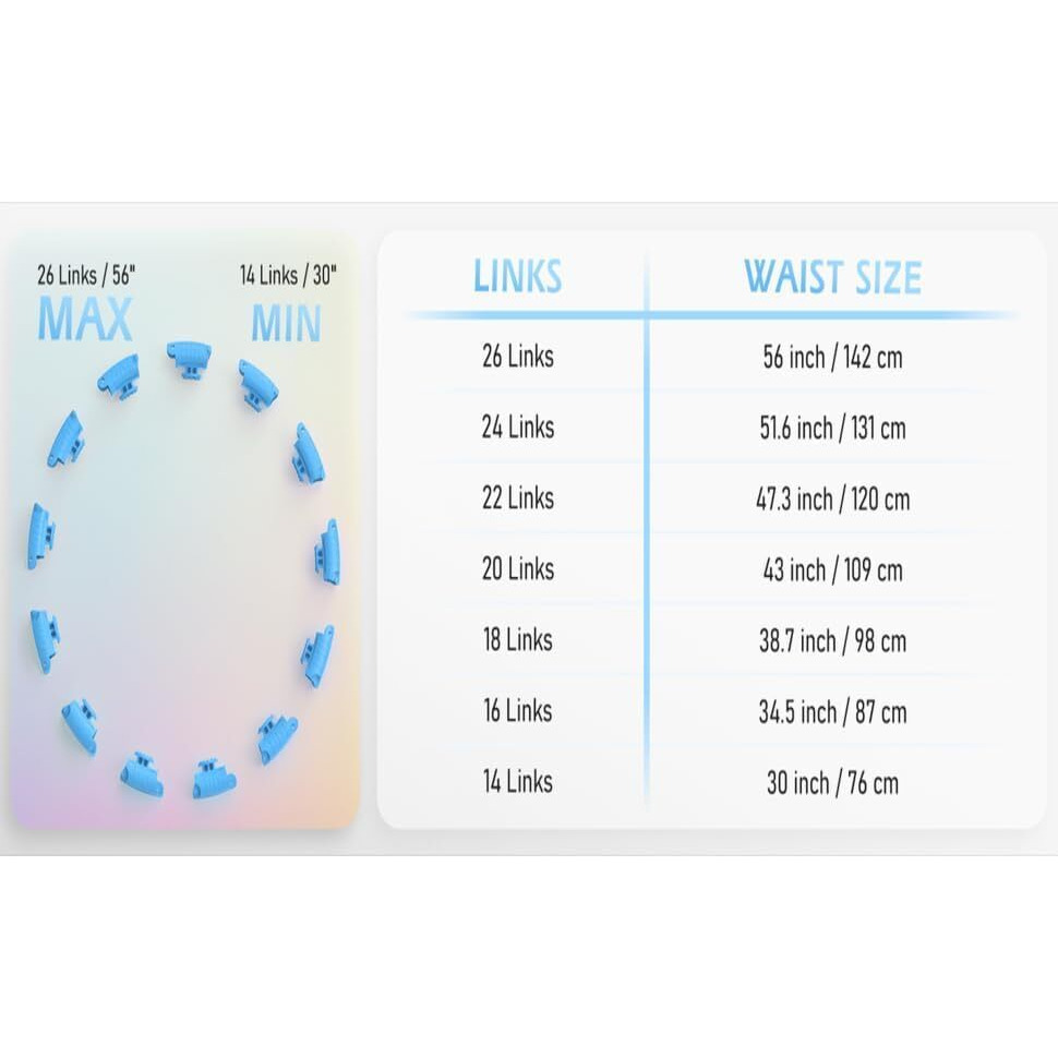 Infinity Hoop Smart Weighted Hula Hoop - Smart Hula Hoop Fit- Exercise Hoola Hoop Exercise Equipment- Adult Hula Hoops For Exercise- Hula Hoops For Women Weight Loss