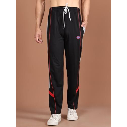 Mack Jonney Men Regular Fit Trackpants Black Xx-Large Pack Of 1-D7Black01-Xxl