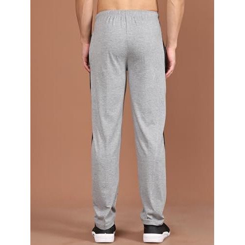 Mack Jonney Men Regular Fit Trackpants Grey X-Large Pack Of 1-D7Melange01-Xl