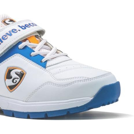 Sg Mens Shoe Century 6 0 White/Royal Blue/Orange No 8