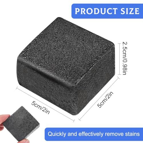 Proberos Pickleball Paddle Rubber Eraser Scrubbing Eraser Paddle Eraser For Raw Carbon Fiber Paddles Quick Stain Removal, 5X5X2.5Cm