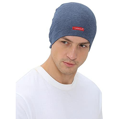 Fabseasons Unisex Cotton Cap (Wc48_Blue_Free Size)