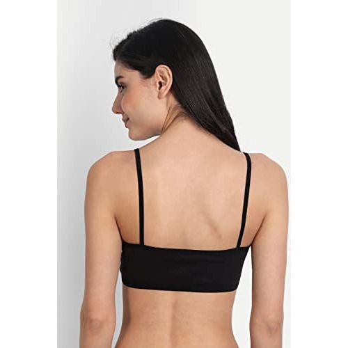 Aimly Women's Cotton Non-Padded Non-Wired Low Coverage Sports Bra Set Combo Pack Of 3 | Gym Bra For Women Workout | Cotton Bra