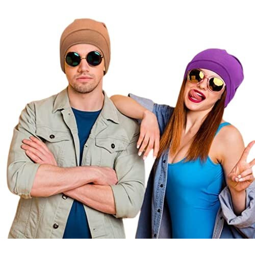 Paropkar Under Scarf Hijab Cap Bandana Head Wrap Solid Color Hijab Tube Unisex Stretch Dreadlocks Cap Neck Cover (Assorted Colour - 5)