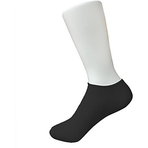 Spongy Use & Throw All Purpose Disposable Socks For Shoes Trial / Sports L Travel L Sports L Hospitals L Hotels Lspa - Free Size Socks For Both Male & Female (Black, 50)