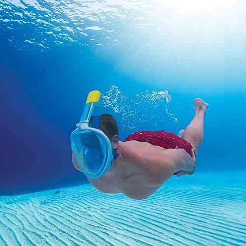 Vbm 180 Panoramic View Snorkel Mask Full Face Scuba, Dive And Swim Set For Kids Youth Adult Women Men | Easier Breath With Dry Anti-Fog Anti-Leak For Travel Beach Sea Underwater Swimming Pool