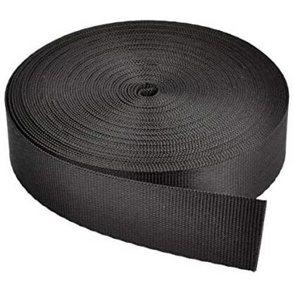 Packard 10 Meter Nylon/Canvas Webbing 1-Inch Wide For Collars, Leashes, Diving Gear, Sports Gear, Bag Belt, Hiking (10 Meter)