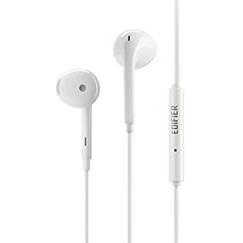 Edifier P180 Plus Wired In Ear Earbuds With Mic (White)