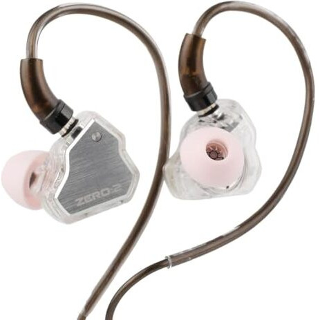 Concept Kart 7Hz X Crinacle Zero 2 In Ear Monitor, Updated 10Mm Dynamic Driver Iem, Wired Earbuds Earphones, Gaming Earbuds, With Ofc Iem Cable For Musician