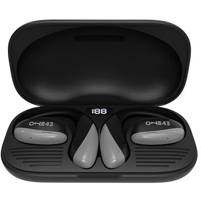 One43 Earphone Wireless Over Ear Earbuds Gaming Bluetooth Earphones, Type-C Fast Charging (Workout)
