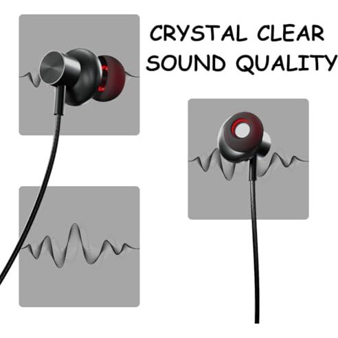 Jgd Boom J4 Bluetooth Earphones With 13Mm Drivers, Rich Music Experience, 20 Hours Playtime, Type C Fast Charging, Neckband Earphones With Magnetic Earpiece,Voice Assistant And Mic (Grey)
