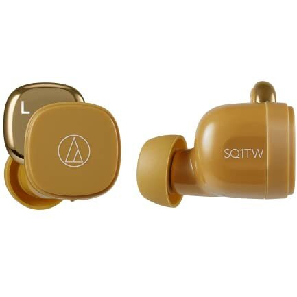 Audio-Technica Ath-Sq1Twmu Wireless In-Ear Headphones, Mustard
