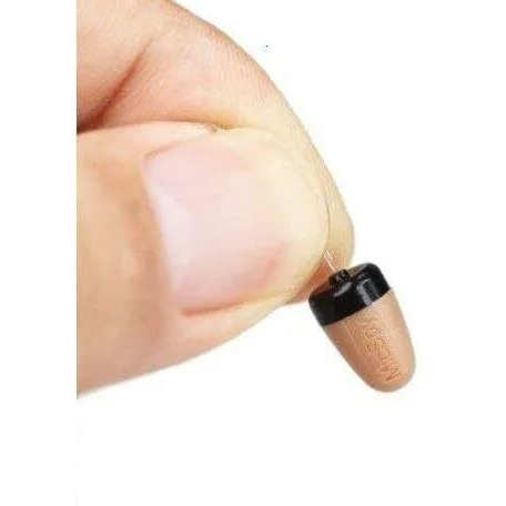 Spytectify Hidden Bluetooth Truly Wireless In Ear Earbuds With Mic Small Earpiece Bug Device Mini Gadget Mobile Invisible Phone (Clear).