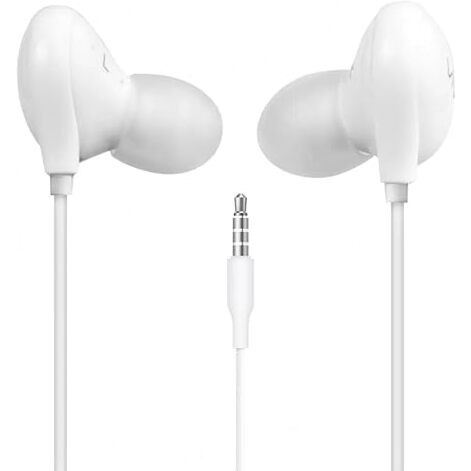 Kanget Xe610 Boom Bass Wired In-Ear Headphones Earphones Wired Compatible With Especially All Vivo Smartphones (White) (With Buds)