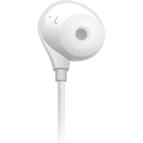 Kanget Xe610 Boom Bass Wired In-Ear Headphones Earphones Wired Compatible With Especially All Vivo Smartphones (White) (With Buds)
