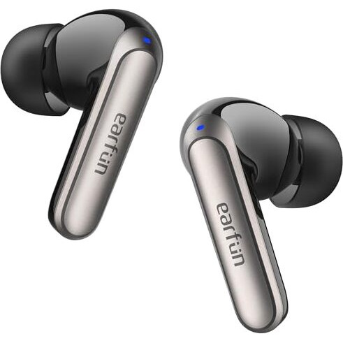 Earfun Air 2 Nc Wireless Earbuds With Active Noise Cancellation, Adaptive Hybrid Anc Bluetooth Earbuds, Hi-Res Sound, 6 Mic Ai Enc Call, Google Fast Pair, 40 Playtime Tws Travelling Earbuds For Adults
