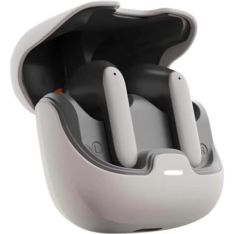 True Wireless Stereo In Ear Earbuds With Quad Mic Enc | Low Latency Gaming | Type-C Fast Charging | 100 Hours Long Playtime Charging Case | Bluetooth 5.3 Earbuds Tws[ Ivory ]