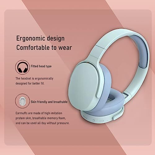 Drumstone ( New With 17 Years Warranty Wireless Bluetooth Headphones Hd Microphone Foldable Wireless Headphone Hi Fi Stereo Noise Cancelling Volume Control Quick Charge Usb Wireless Earphones