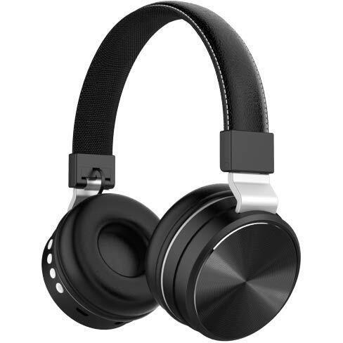 3Idea (Tessco Bh-390) Series Stereo Wireless Bluetooth Headphones Over The Ear, Black