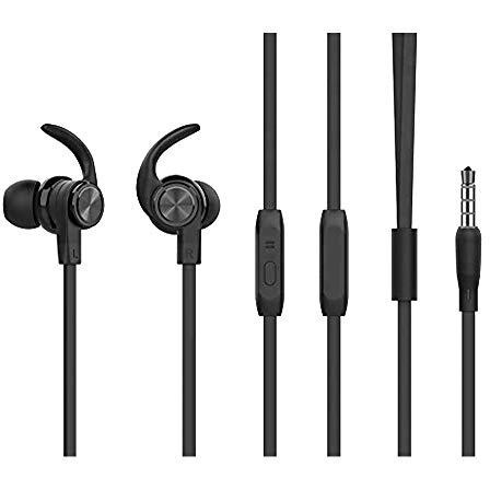 Johra Yison Series Cx300 Magnetic Deep Bass Hi-Fi Stereo Sound In-Ear Earphone With Mic For Smartphones, Iphones, Featured Phone, Tablet, Psp, Laptop, Computer, Pc (Black)