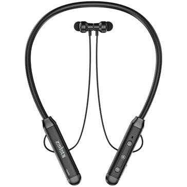 Palnek Eklota In Ear Bluetooth Headphones With 13Mm Drivers, Heavy Bass Music, 40 Hours Playtime, Type C Fast Charging, Neckband Earphones With Ipx4 Water Resistant