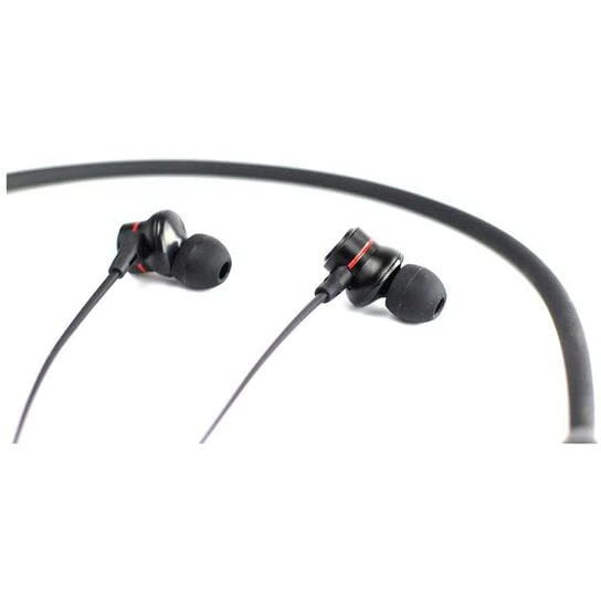 Vault Play Neckband With Long Battery Life, Magnetic Earbuds, Bt Version 5.0 & Mic - Black - Ideal For Work From Home