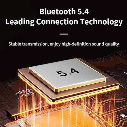 Ifast Digital Display Bluetooth 5.4 Wireless Neckband Earphone With Mic | Up To 50 Hours Music Playtime |Noise Cancellation, Voice Assistance, Dual Pairing [ Black ]