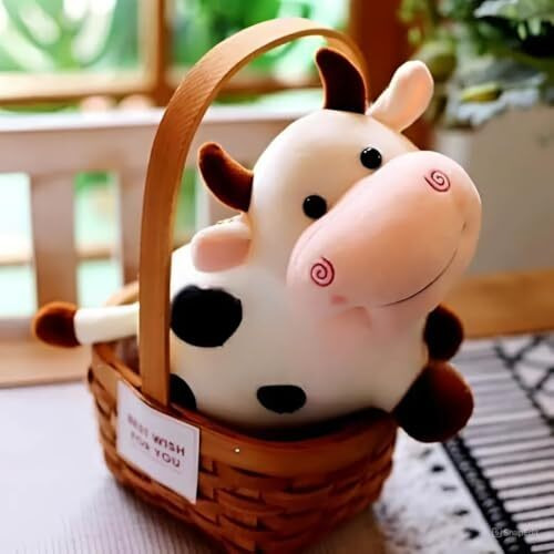 Snowbill Cow Soft Toy, Toys, Soft Toy, Soft Toys For Baby Girl, Plush Toys, Stuff Toy, Baby Girl Toy, Cow Toy For Kids, Stuffed Toys For Girls, Plush, Cow Toy, Toys For Baby Girl, Stuffed Animal
