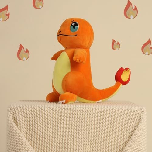 Mirada Pokemon Series Soft Toy - Officially Licensed - Soft & Comfortable Plush Pillow - Ideal For Kids, Boys & Girls (Charmander)
