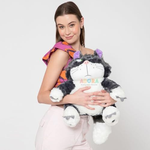Adora Funny Lucifer Cat Doll Plush Toy, 50Cm, Bad Cat Pillow, Birthday Gift For Girls Stuffed Animal Soft Toy