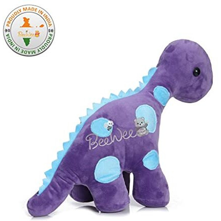 Beewee - Soft Toy Dinosaur Plush Stuffed Animal (Purple)