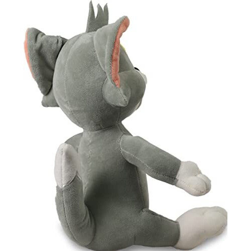 Mirada Cute Grey Licensed Sitting Tom/Cat Soft Toy| Ideal Gift For Girls/Kids | Stuffed Plush Animal | Ideal For Birthdays & Special Occasions - 25Cm