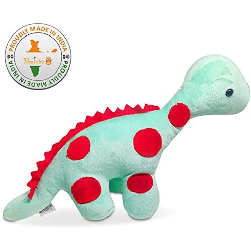 Beewee - Soft Toy Dinosaur Plush Stuffed Animal (30 Cms, Turquoise)