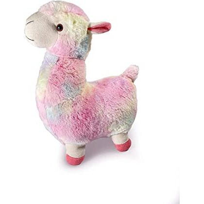 Mirada Cute Multicolor Standing Rainbow Llama Soft Toy For Girls/Kids | Stuffed Plush Animal Lamb | - 35Cm