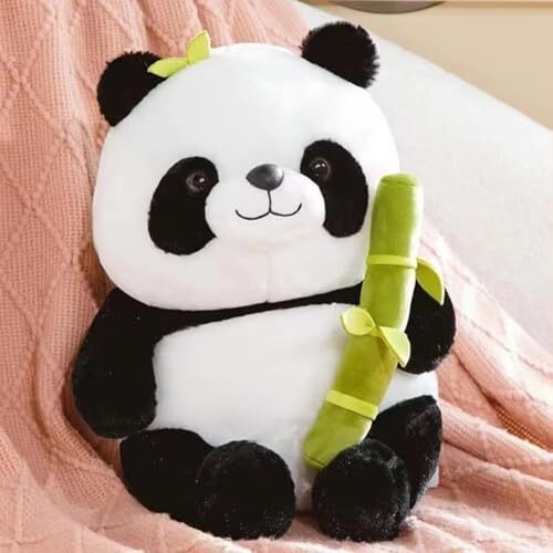 Y U Collection Cute Duck Plush Toy With Smiley T-Shirt, 25 Cm, Yellow And White, Soft Stuffed Animal (Bamboo Panda 30Cm)