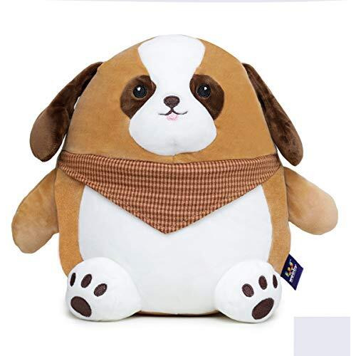 Webby Soft Animal Plush Dog Toy, Brown 30Cm