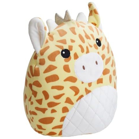 Mirada Cute Yellow Supersoft Giraffe Soft Toy/Cushion/Pillow For Girls/Kids | Stuffed Plush Animal | Ideal For Birthdays & Special Occasions - 30Cm