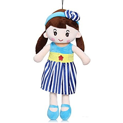 Beewee Plush Cute Super Soft Huggable Doll (Cute Doll 60 Cms, Blue)