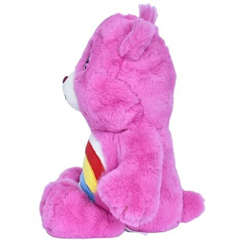 Mirada Care Bears Cheer Bear - Pink Plushie Perfect Stuffed Animal, Birthday Gift, Super Soft And Cuddly  Good For Girls And Boys, Collectors - 35Cm