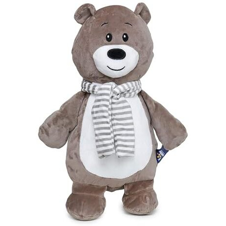 Webby Soft Animal Plush Panda Toy, Brown 30Cm