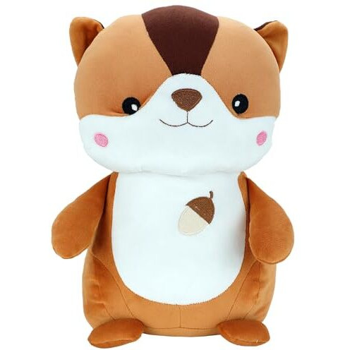 Webby Plush Cute Squirrel Soft Toys | Adorable Stuffed Animal | Birthday Gift For Kids - 25 Cm