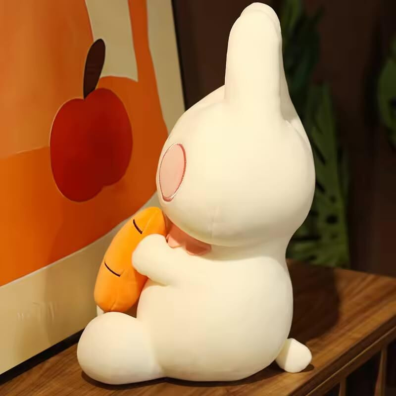 Y U Collection Cute Duck Plush Toy With Smiley T-Shirt, 25 Cm, Yellow And White, Soft Stuffed Animal (Carrot Bunny 30Cm)