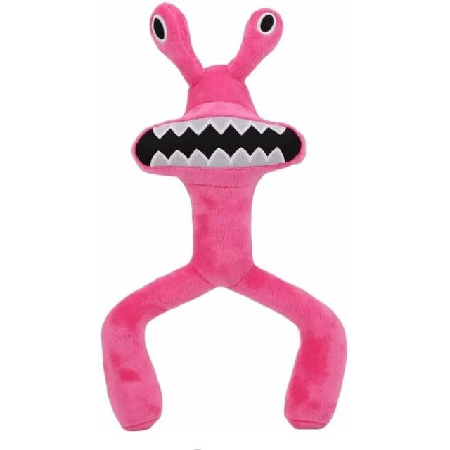 Moira New Horror Game Rainbow Friends Plush, Pink Plushies Toy From Rainbow Friends For Fans Gift, Cute Stuffed Figure Doll For Kids &Adults (Pink)