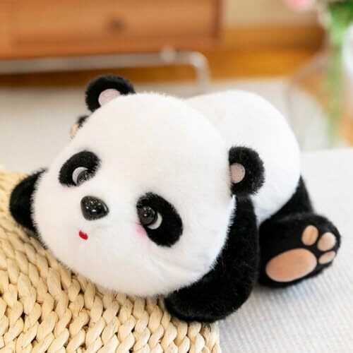 Cherubs Adorable Lying Panda Soft Toy Animal Kids Teddy Girls Valentines Gift (Large 53Cm)
