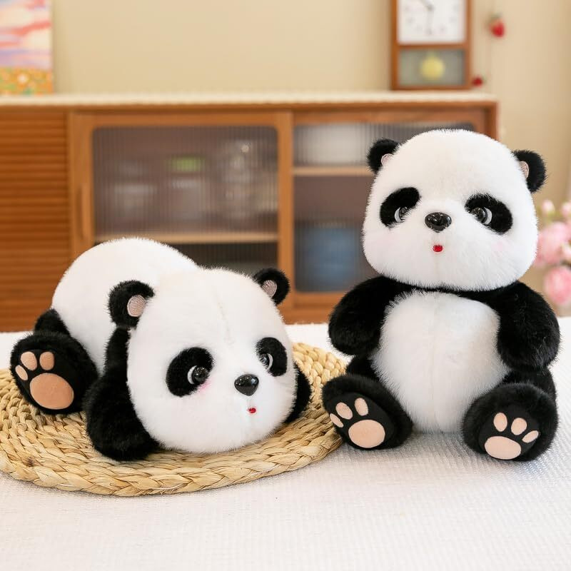 Cherubs Adorable Lying Panda Soft Toy Animal Kids Teddy Girls Valentines Gift (Large 53Cm)