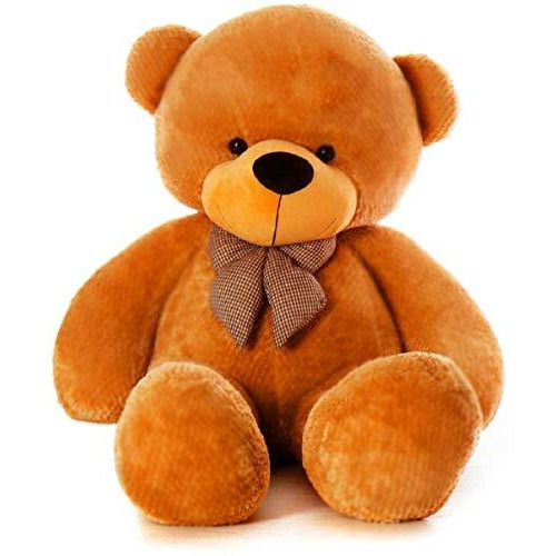 Frantic Soft Stuffed Lovable Hugable Non-Toxic Fabric Cute Teddy Bear For Birhtday/Anniversary/Valantine Day(Brown_5.5 Feet)
