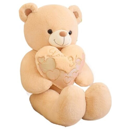 Storescent 4.5Ft Teddy Bear Soft Toy | Premium Imported Fabric With Embroidery - Stuffed Plush Toy For Boys & Girls For Kids & Loved Ones -Beige