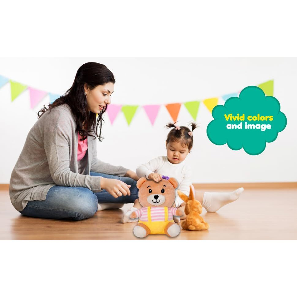 Cute Teddy Bear Soft Toy For Baby Girls & Kids, Stuffed Plush Teddy Bear For Girls, Huggable & Ultra-Soft, For Kids Birthday & Special Occasions (Brown, 30 Cm)